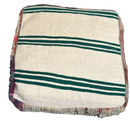 Marokkaanse Boujaad / kelim poef - multicolor