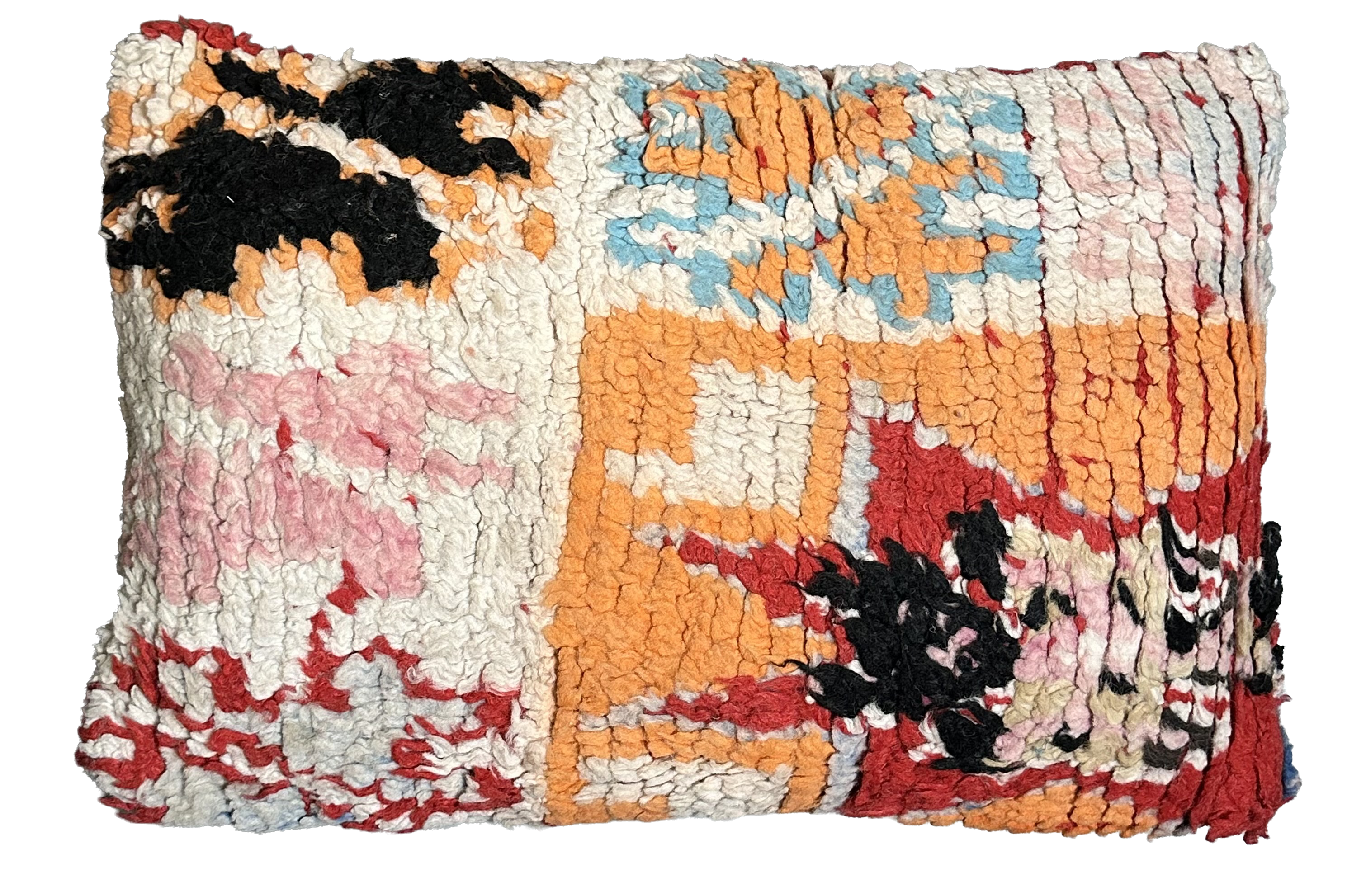 Marokkaans kussen - multicolor - 60 x 40 cm