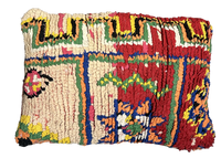 Marokkaans kussen - multicolor - 60 x 40 cm