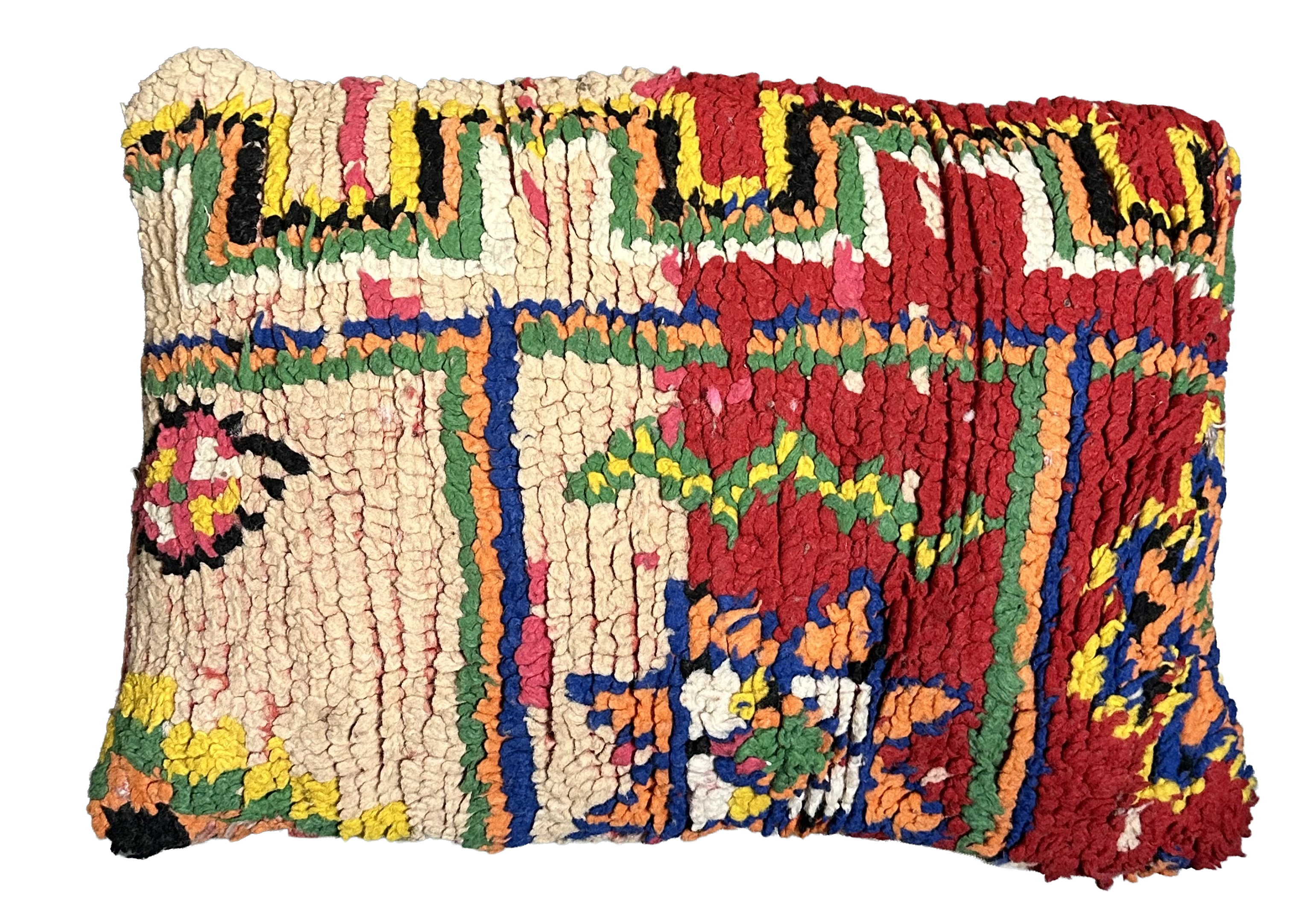 Marokkaans kussen - multicolor - 60 x 40 cm