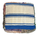 Marokkaanse Boujaad / kelim poef - multicolor