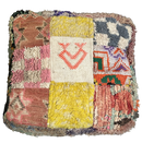 Marokkaanse Boujaad / kelim poef - multicolor