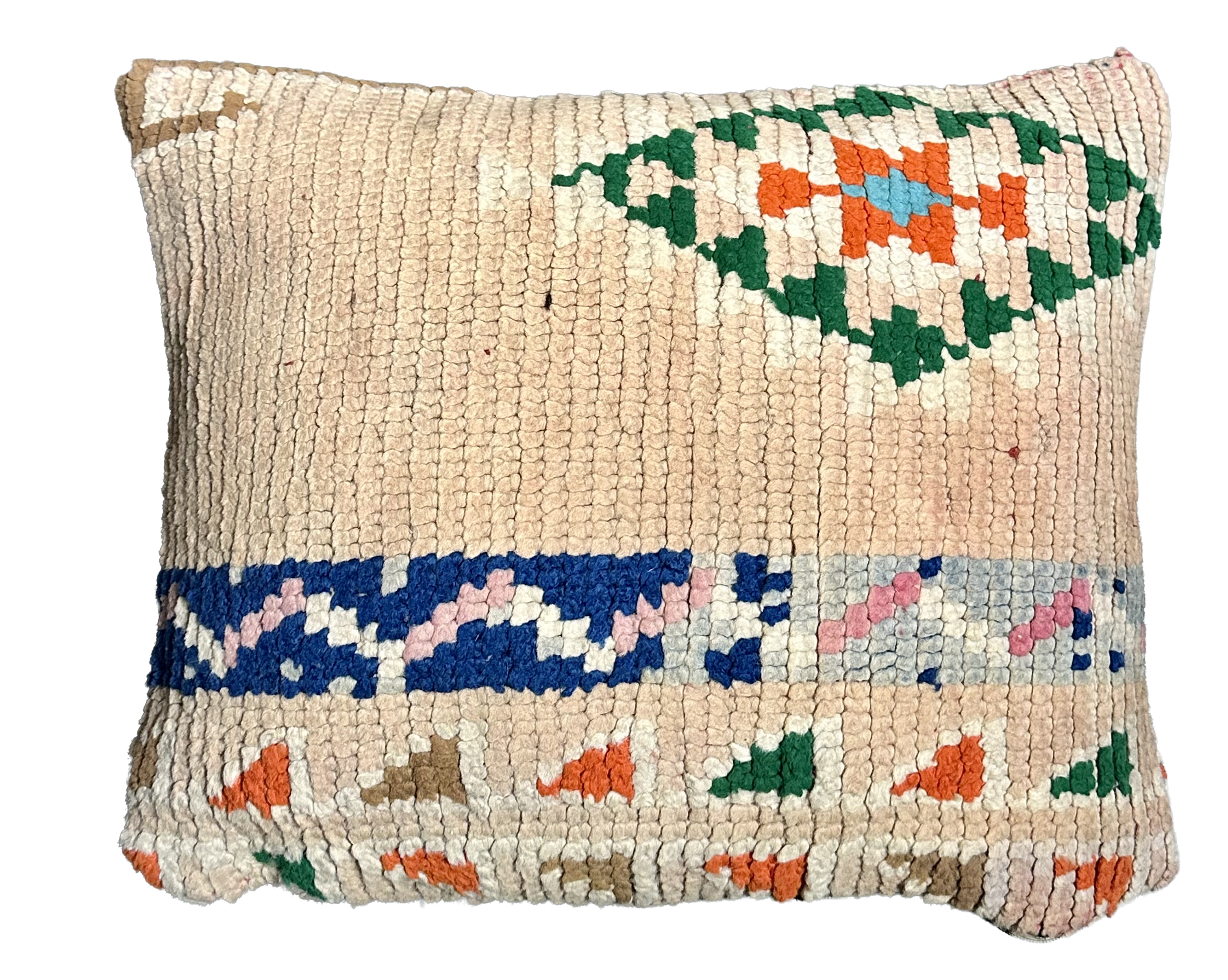 Marokkaans kussen - multicolor - 50 x 40 cm