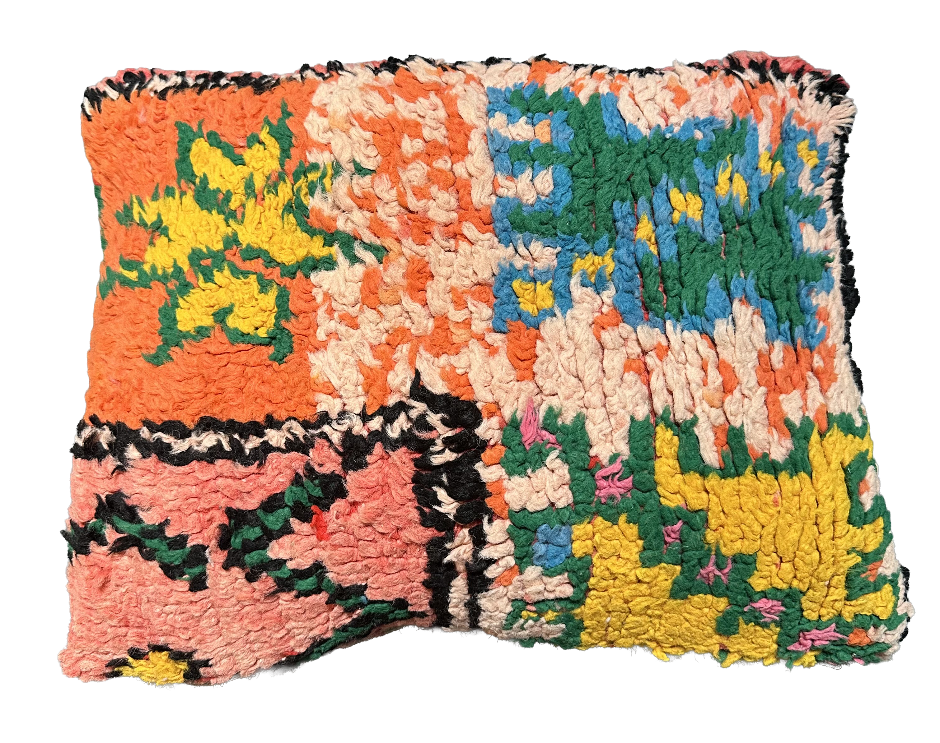 Marokkaans kussen - multicolor - 45 x 40 cm