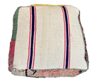 Marokkaanse Boujaad / kelim poef - multicolor