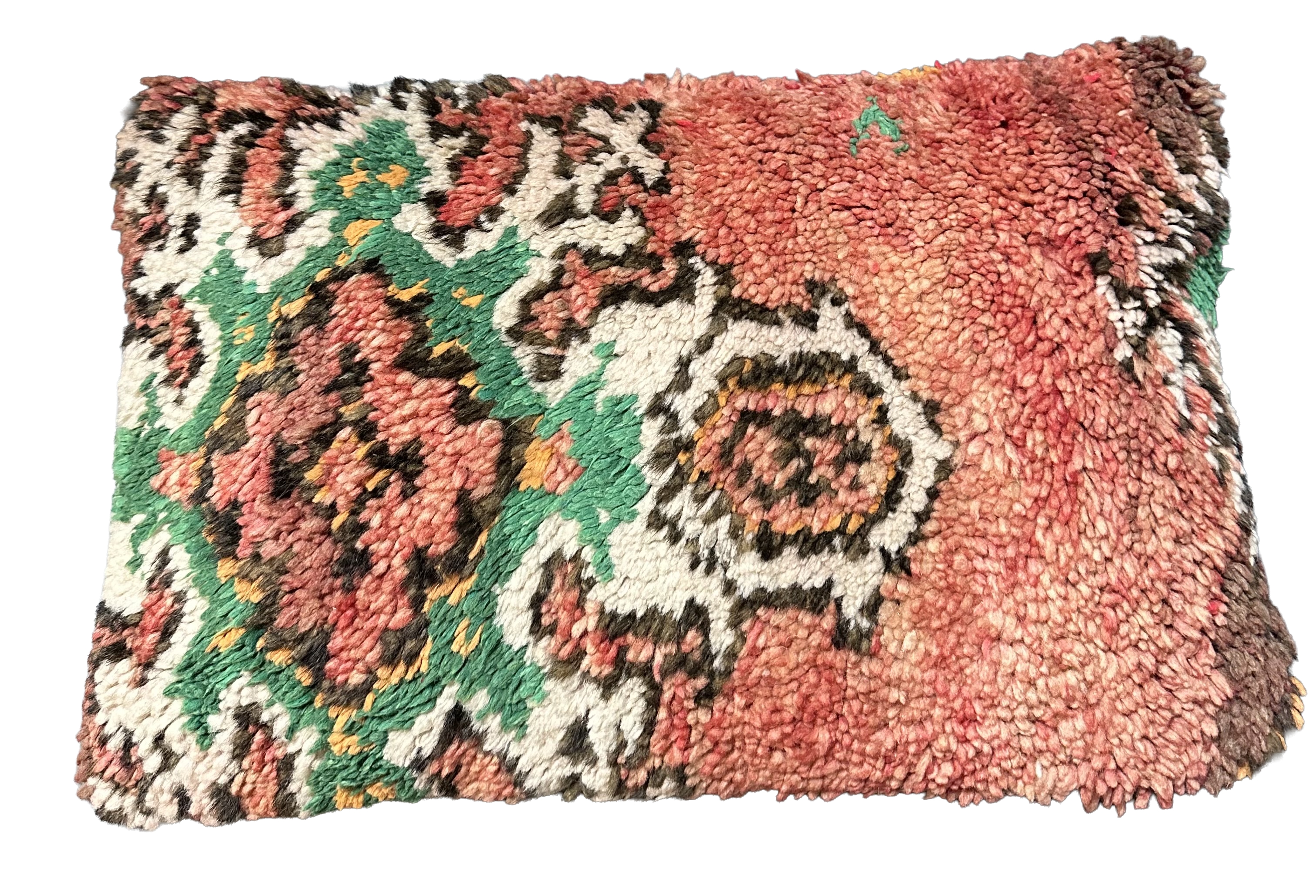 Marokkaans kussen - rood mix - 60 x 40 cm