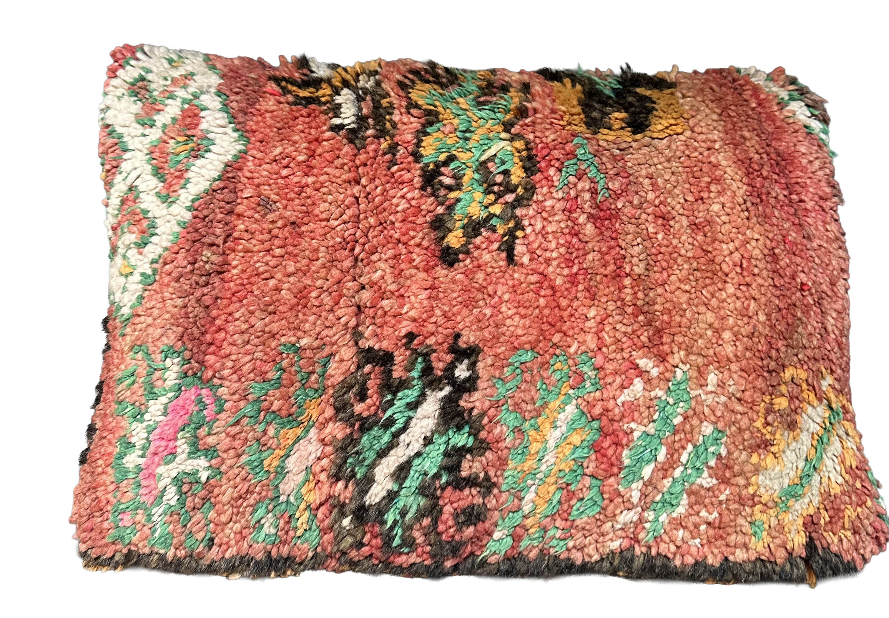 Marokkaans kussen - rood mix - 60 x 40 cm