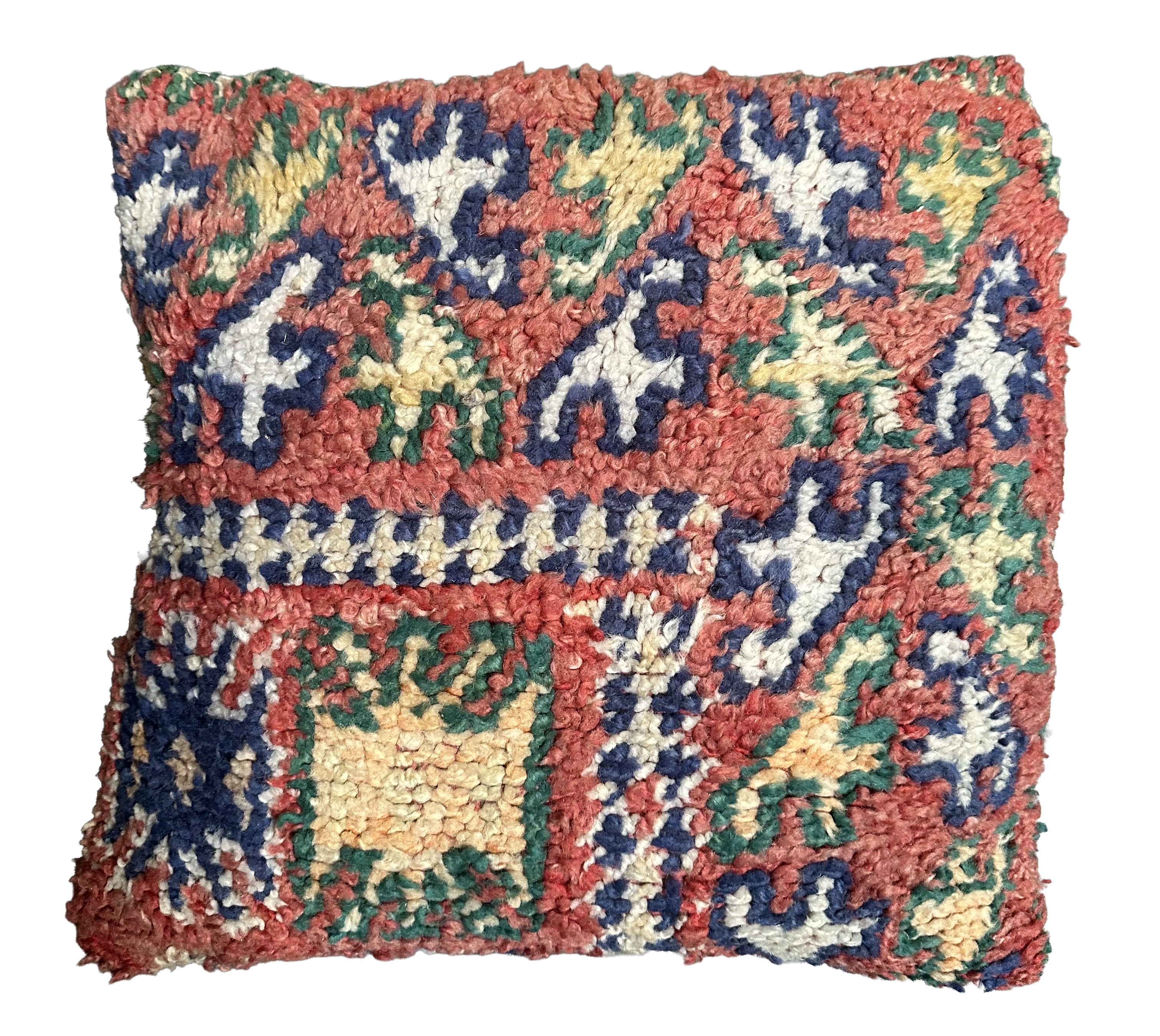 Marokkaans kussen - multicolor - 50 x 50 cm