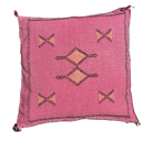 Sabra kussen - roze - 48 x 48 cm