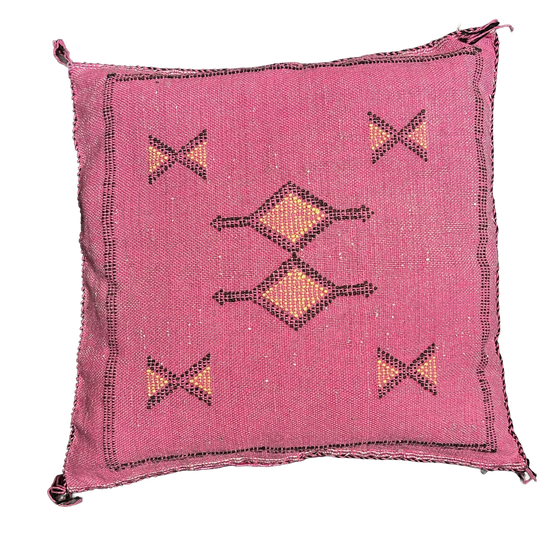 Sabra kussen - fuchsia - 48 x 48 cm