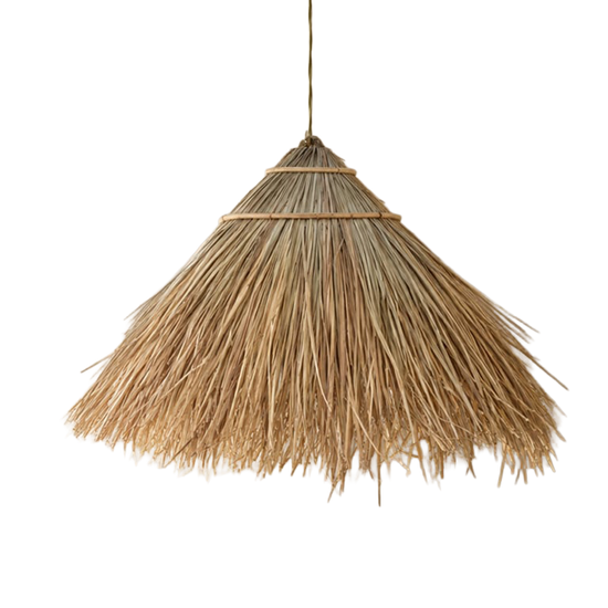 Hanglamp Shuttle - naturel - hoogte 35 cm x dia 45 cm