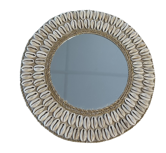 Spiegel schelpen - dia 20 cm