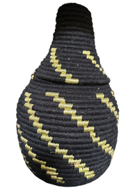 Berber mand M - zwart + goud