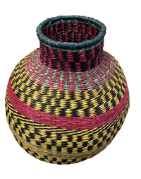 Gevlochten zeegras XL mand / vaas