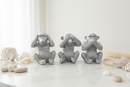 Zilveren apen - Horen, Zien & Zwijgen - Set van 3