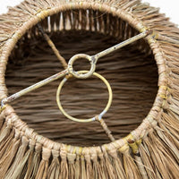 Hanglamp gevlochten Fringy - naturel - hoogte 50 cm x dia 40 cm