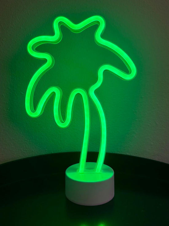LED Palmboom met neonlicht