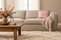 Sabra kussen - dusty roze - 46 x 35 cm