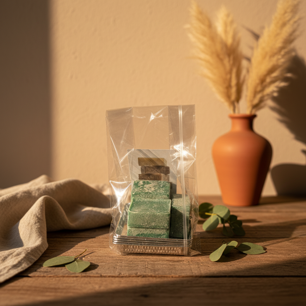 Patchouli geurblokjes - cadeau set van 5 stuks